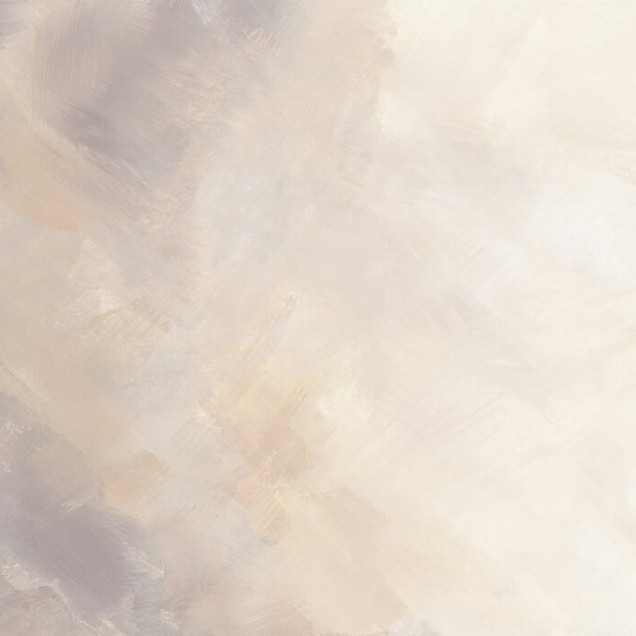Fototapet abstract în nuanțe de roz și bej într-o cameră de zi