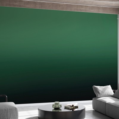 Tapet verde cu gradient delicat, perfect pentru a crea o atmosferă relaxantă și elegantă.