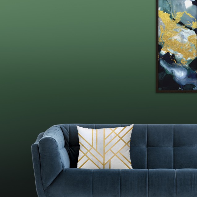 Tapet verde cu gradient delicat, perfect pentru a crea o atmosferă relaxantă și elegantă.