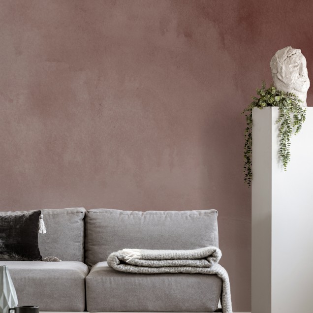 Tapet modern cu un design minimalist în nuanțe delicate de roz.