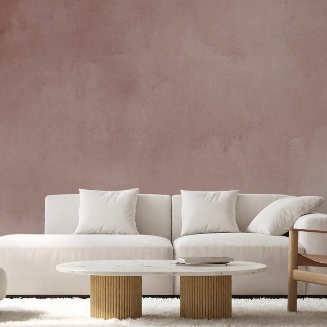 Tapet modern cu un design minimalist în nuanțe delicate de roz.