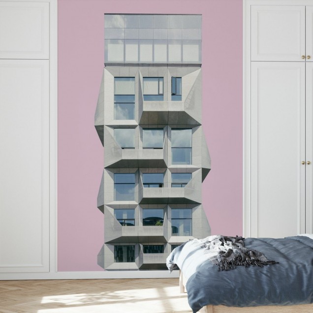 Tapet cu un bloc de apartamente modern din Copenhaga