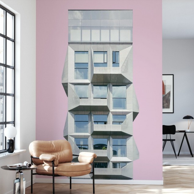 Tapet cu un bloc de apartamente modern din Copenhaga