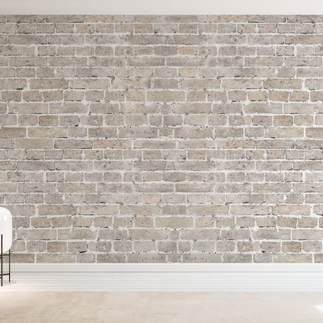 Tapet cu perete de cărămidă, design industrial elegant