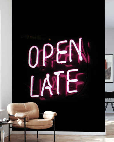 Tapet cu design modern și urban, Open Late