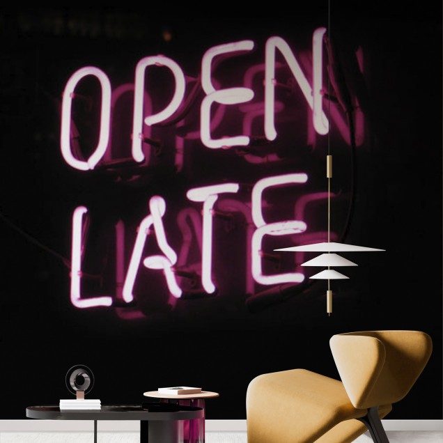 Tapet cu design modern și urban, Open Late