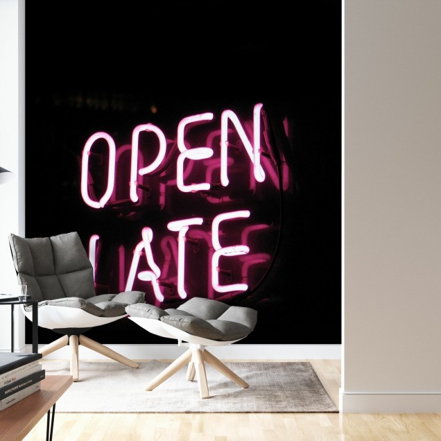 Tapet cu design modern și urban, Open Late