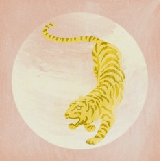 Fototapet Tiger pink, Personalizat, Photowall