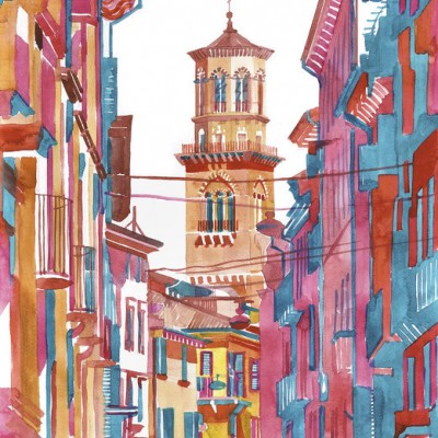 Fototapet Verona Street