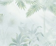Fototapet Foggy Jungle, Leafy, Personalizat, Photowall