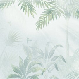 Fototapet Foggy Jungle, Leafy, Personalizat, Photowall