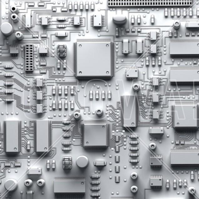 Computer Technology - tapet cu aspect modern pentru decorul dumneavoastră.