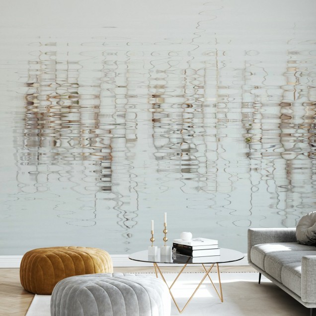 Tapet Water Light and Reed