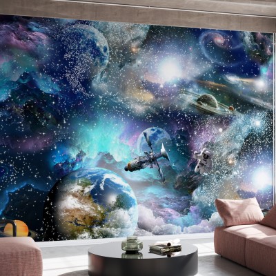 Space Essay tapet perete cu design cosmic