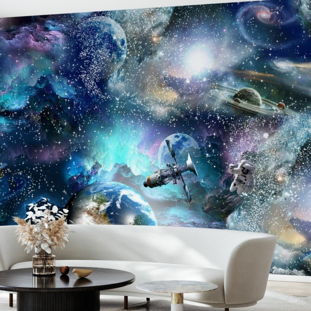 Space Essay tapet perete cu design cosmic