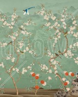 Chinoiserie Garden, Emerald, Photowall