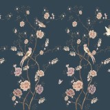 Floraison Chinoiserie, Dark, Photowall