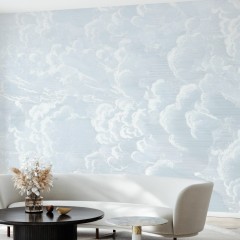 Fototapet Cradled in Clouds, Blue, personalizat, Photowall