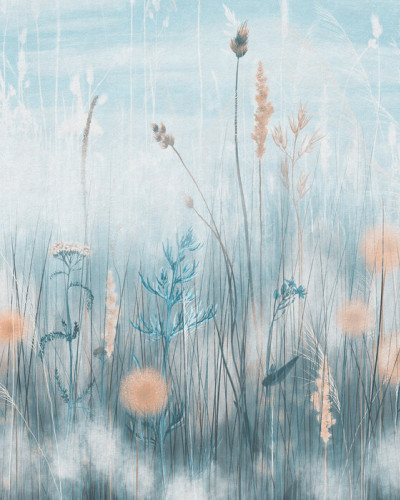 Grassy - Blue, Photowall