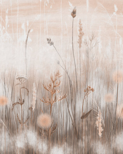Grassy - Sepia, Photowall