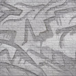 Brick Wall Graffiti - Gray, Photowall