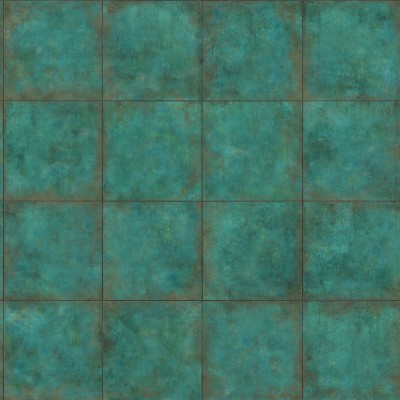 Tapet Copper Plates, Dark, cu design industrial