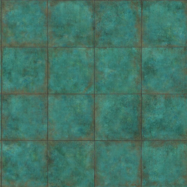 Tapet Copper Plates, Dark, cu design industrial