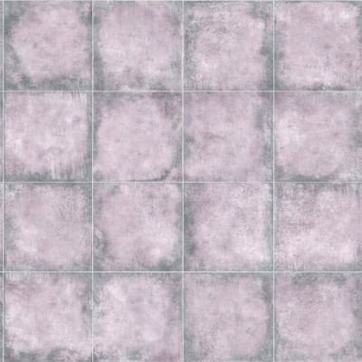 Tapet cu aspect de plăci de cupru, Copper Plates, Rosy, roz pudrat,  cu o textură unică.