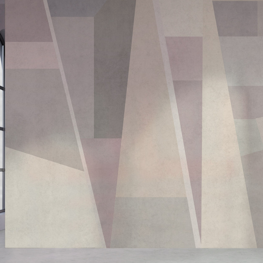 Geometric Samba VI tapet geometric abstract modern