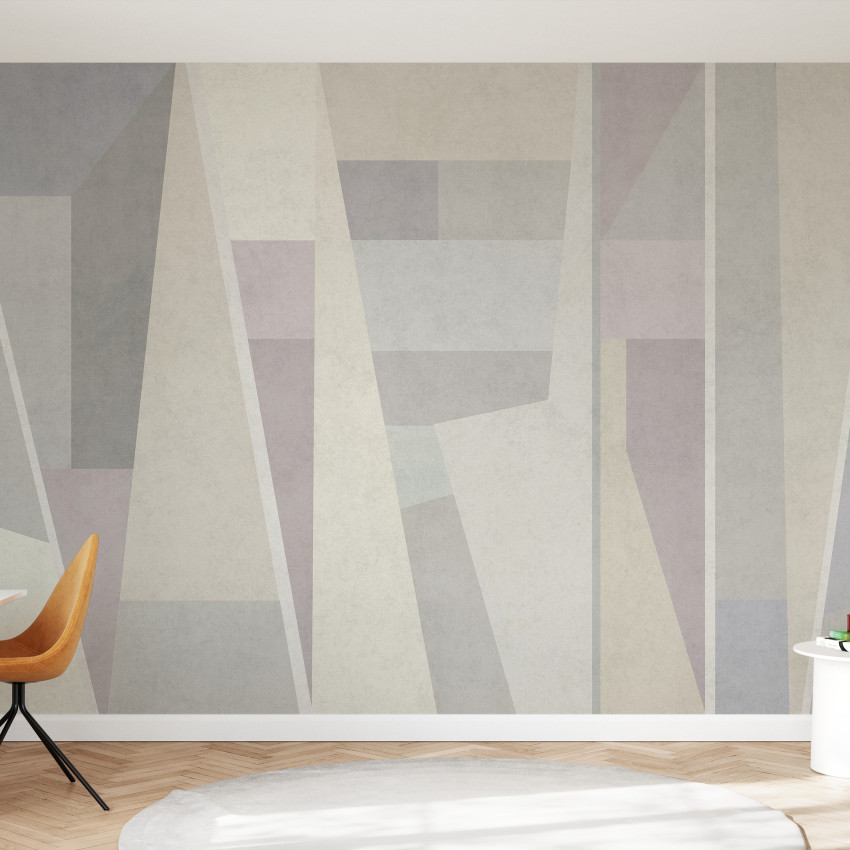 Geometric Samba VI tapet geometric abstract modern