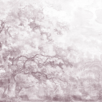 Beauty Everywhere - Plum, Photowall