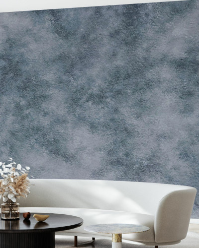 Wallpaper Up Blue, cu nuanțe delicate de albastru și o textură subtilă