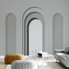 Fototapet Arch Adornment, Gray, Personalizat, Photowall