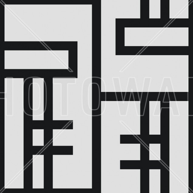 Tapet geometric gri și negru cu model modern