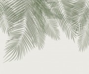 Fototapet Hanging Palm Leaves, Green-Green, Personalizat, Photowall