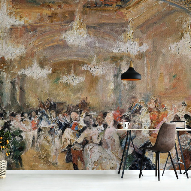 Tapet cu design clasic, pictură cu un bal în palat, tapet Ball in Palace
