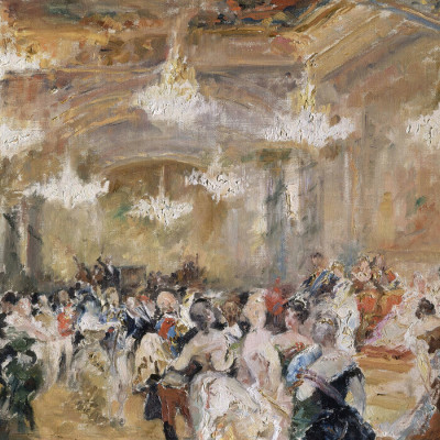 Tapet cu design clasic, pictură cu un bal în palat, tapet Ball in Palace