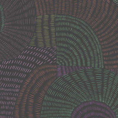 Fototapet abstract cu linii colorate