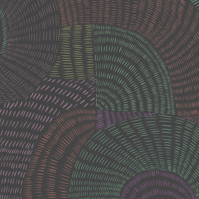 Fototapet abstract cu linii colorate