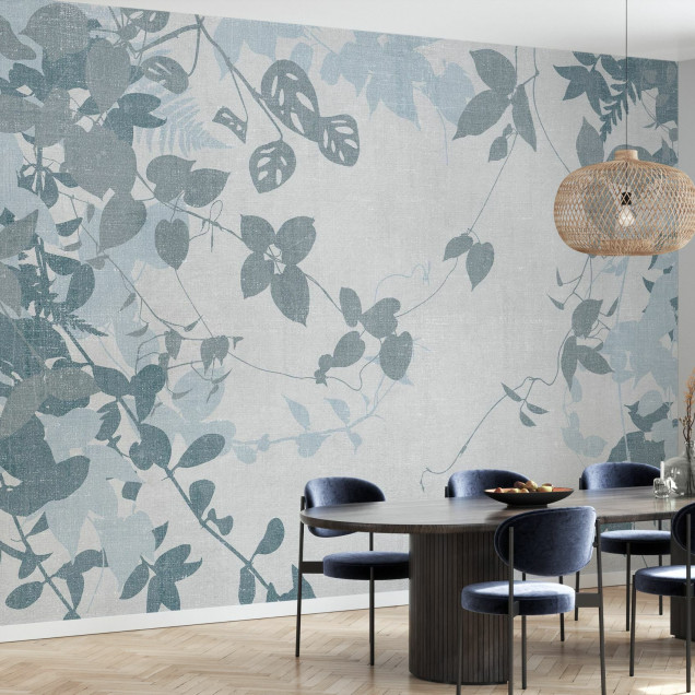 Fototapet cu design botanic 