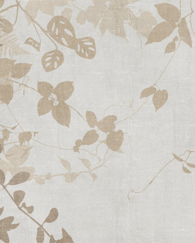 Fototapet cu iederă maro pentru un design interior elegant
