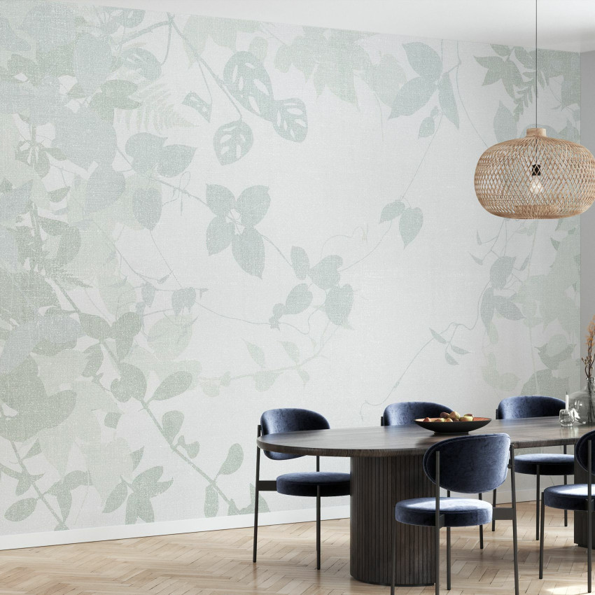 Fototapet cu design botanic 