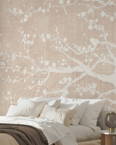 Wallpaper cu flori de cires Sakura Spring