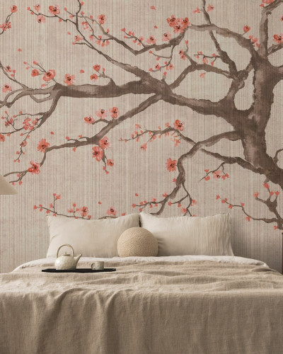 Tapet foto cu flori de cireș Sakura Spring VII