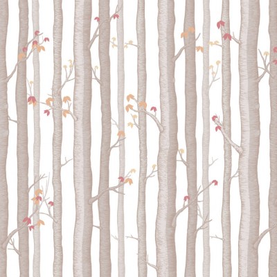 Tapet cu copaci, Trees and Trees II, tapet modern pentru dormitor