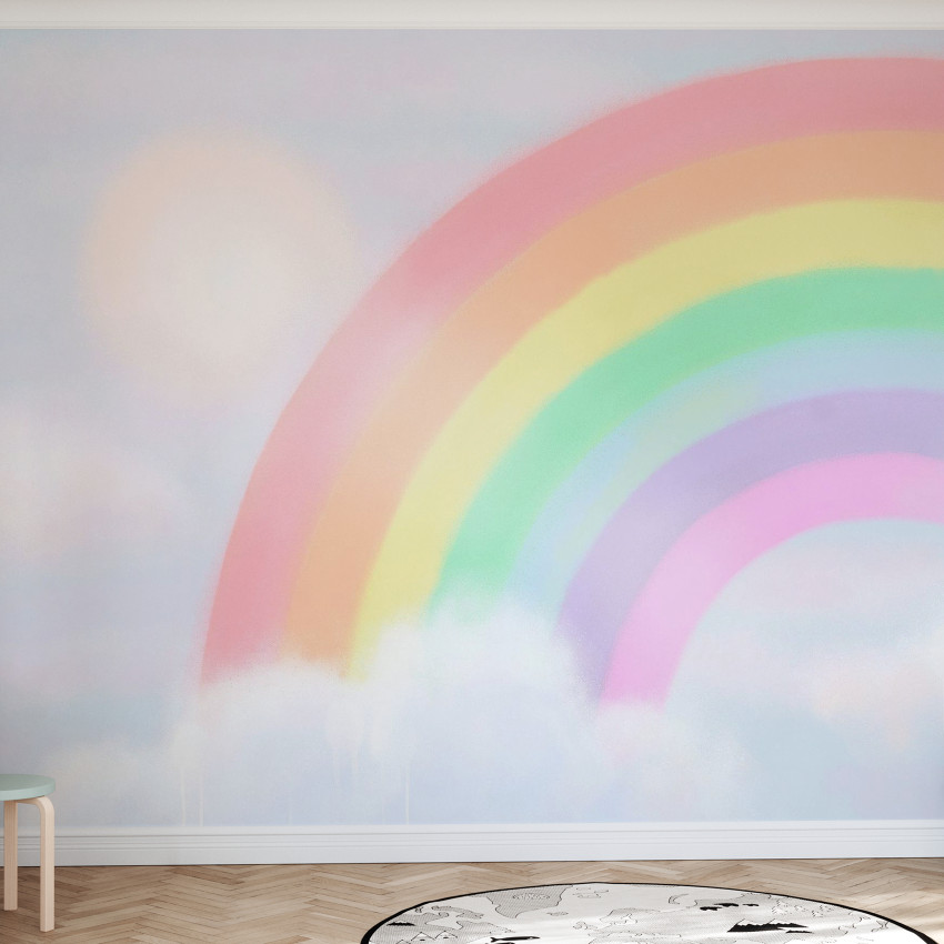 Fototapet Sparkling Rainbow III