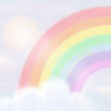 Fototapet Sparkling Rainbow II, Photowall