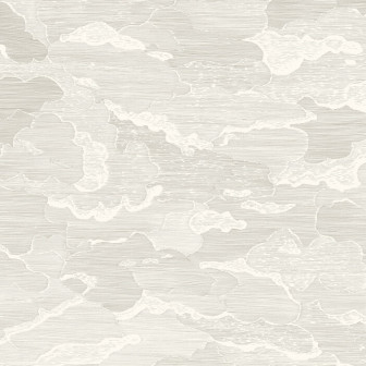 Up and Away - Greige, Photowall Fototapet cu design de nori greige în camera unui copil