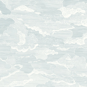 Fototapet Up and Away - Light Blue Fototapet cu design de nori albaștri pentru camera copilului