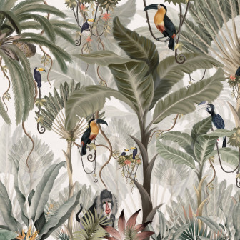 Exotic Jungle - Bright, Photowall